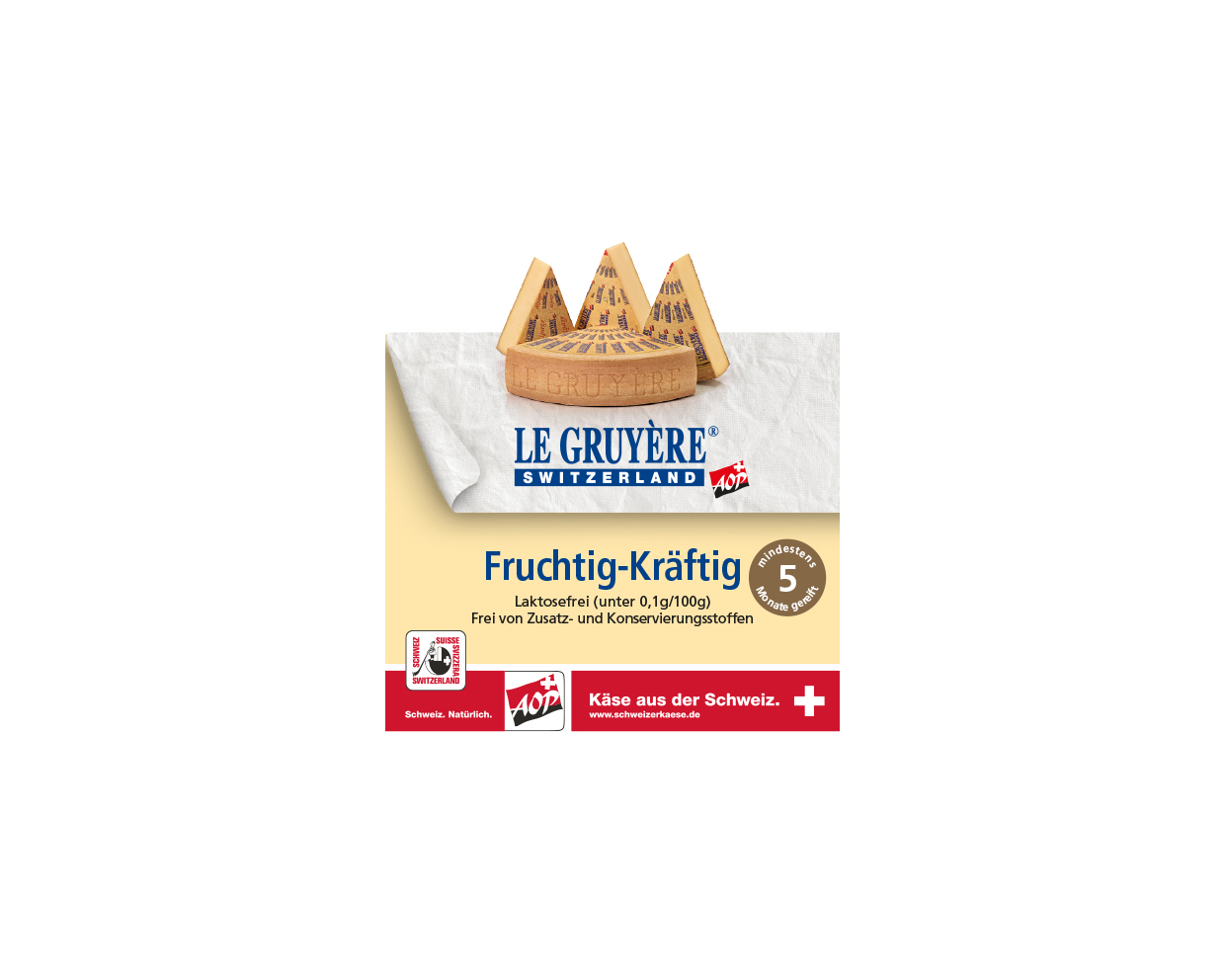 Ettikette Le Gruyère AOP Classic