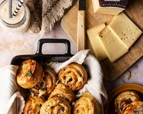 Ham & cheese rolls with Vacherin Fribourgeois AOP Classic