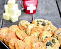 Spelt cheese biscuits