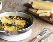 Green eggs & Raclette du Valais AOP