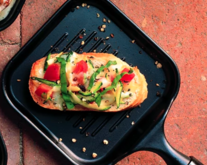 Pizza-Baguette mit Raclette Suisse®
