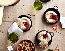 Mini-Fondue apéritive Gruyère AOP et Vacherin Fribourgeois AOP