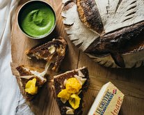 Sourdough Toastie with Le Gruyère d'Alpage AOP and pickled vegetables