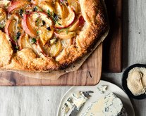 Peach & Jersey Blue Galette